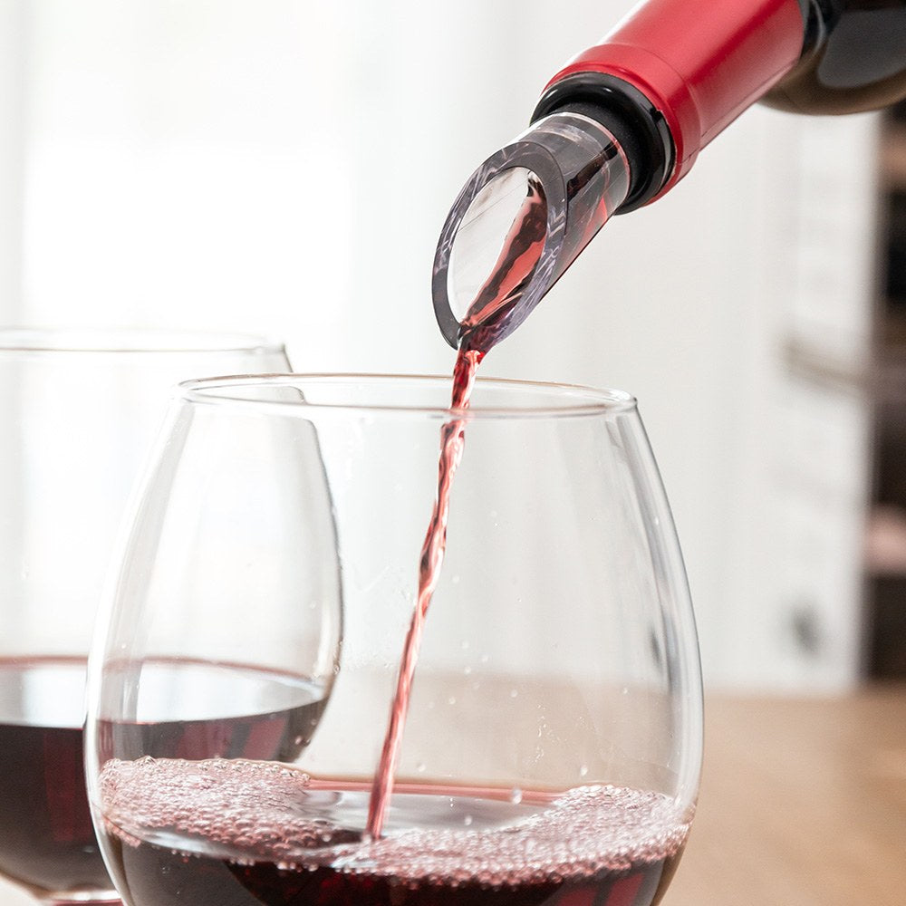 Enfriador de vino con aireador