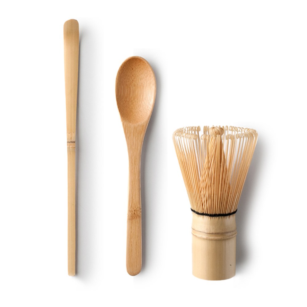 Set tradicional de té matcha, 3 piezas