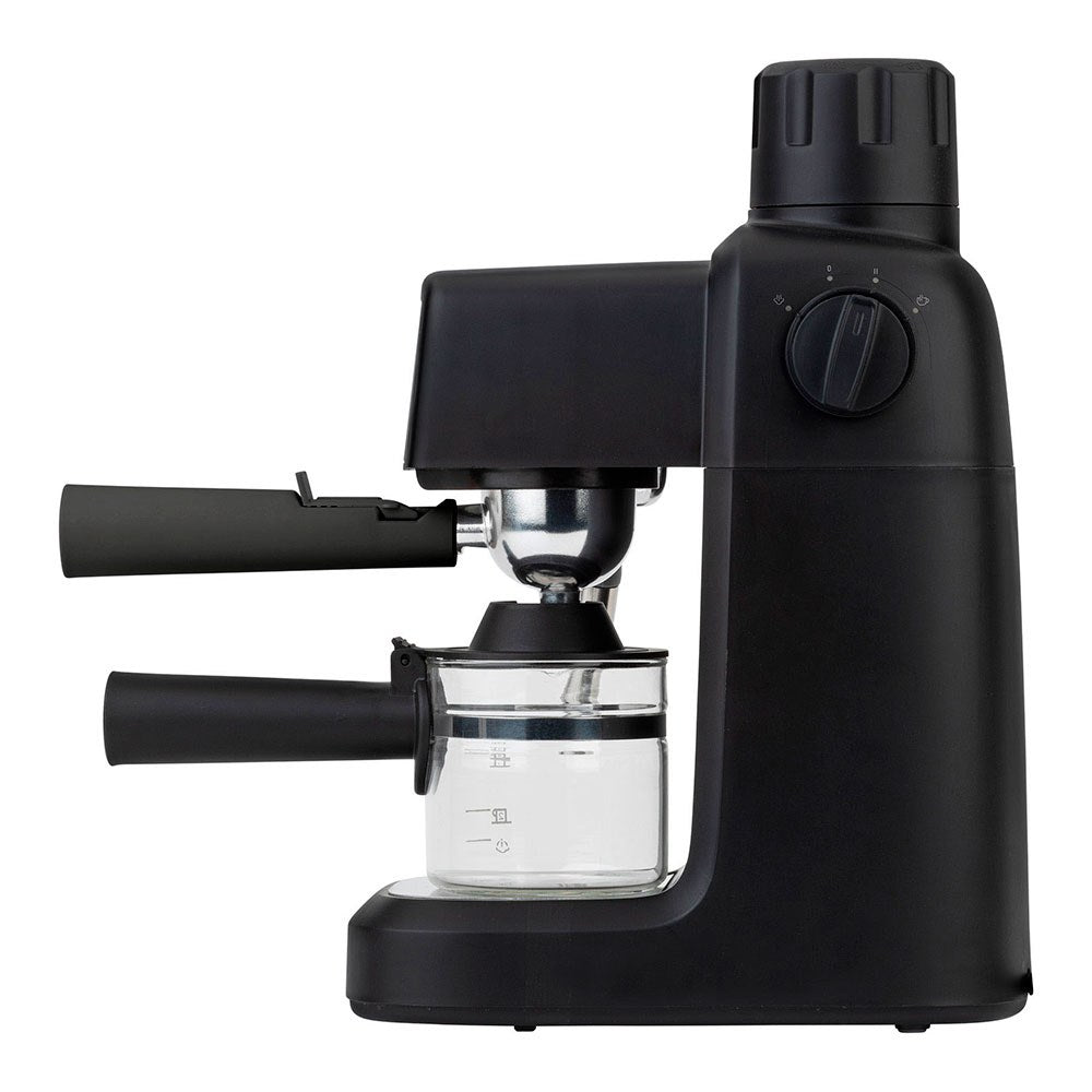 Cafetera de hidropresión 800 w, 240 ml, negra