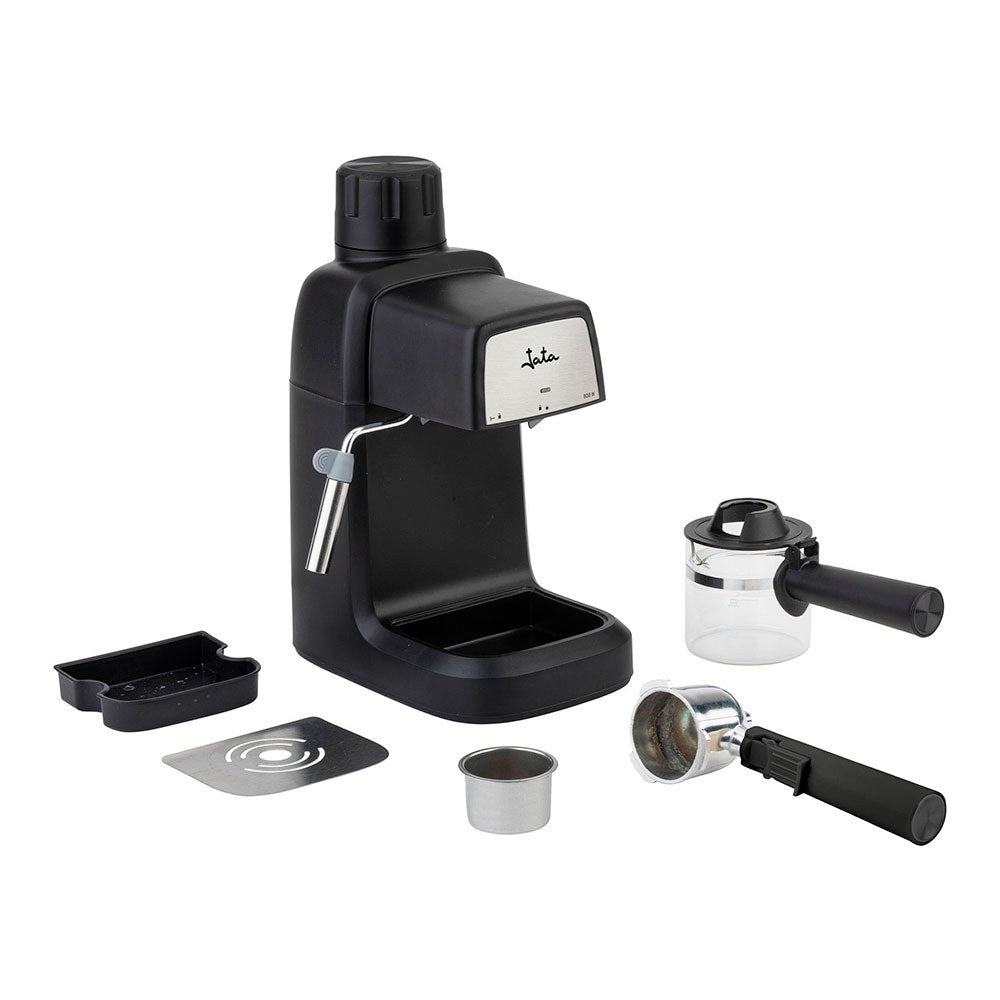 Cafetera de hidropresión 800 w, 240 ml, negra