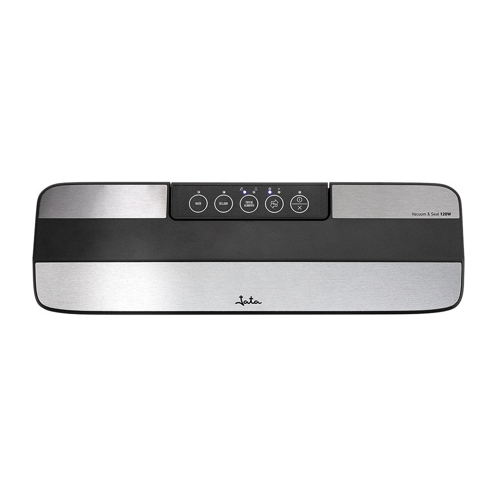 Máquina de vacío 120 w 4 l/min, negra-inox