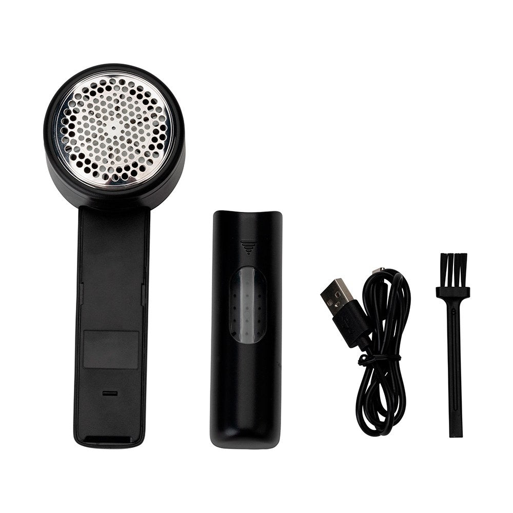 Quitapelusas recargable 1200 mah ø46 mm, negro