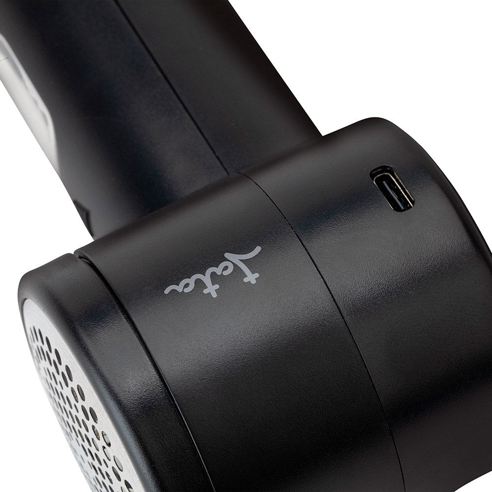 Quitapelusas recargable 1200 mah ø46 mm, negro