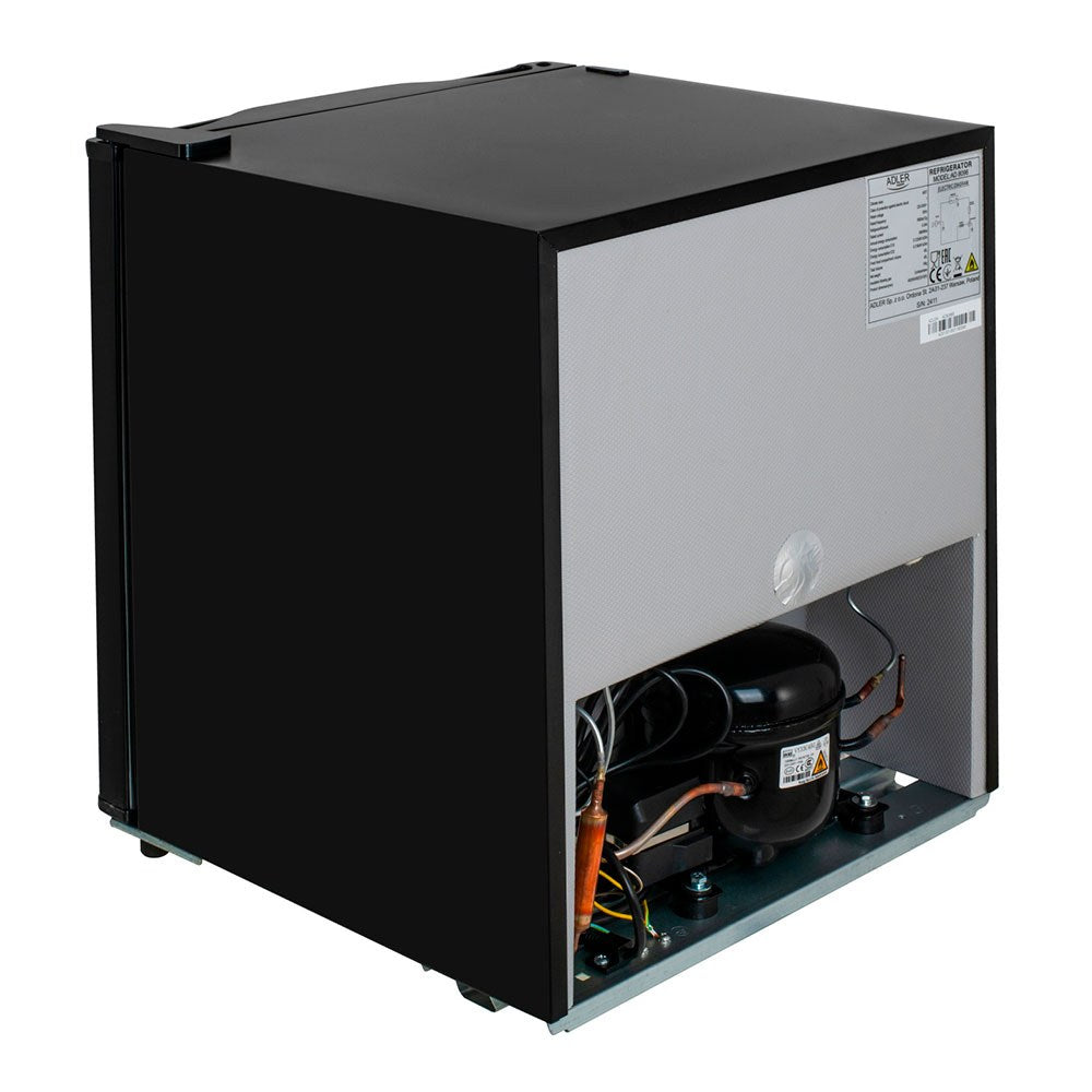 Refrigerador bajo encimera 45 l, 450 x 450 x 495 mm, negro