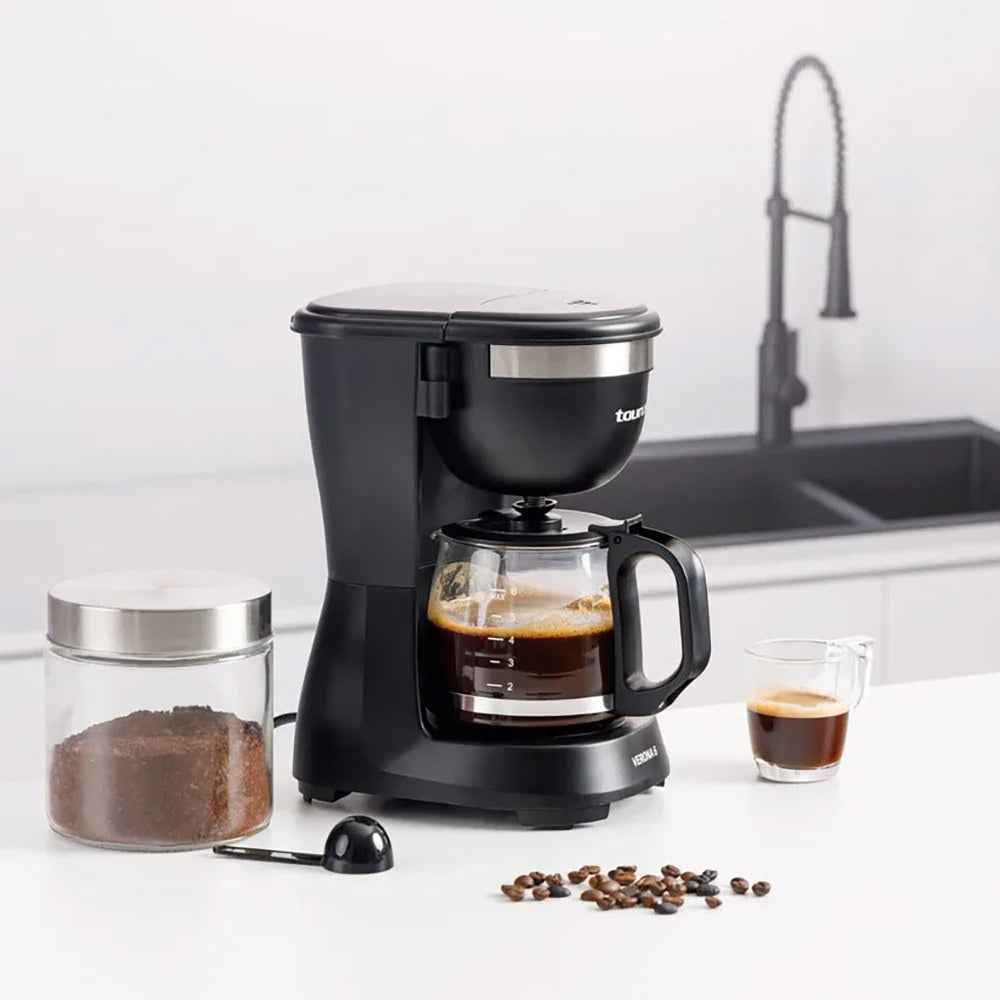 Cafetera de goteo verona 6 tazas, 600 w