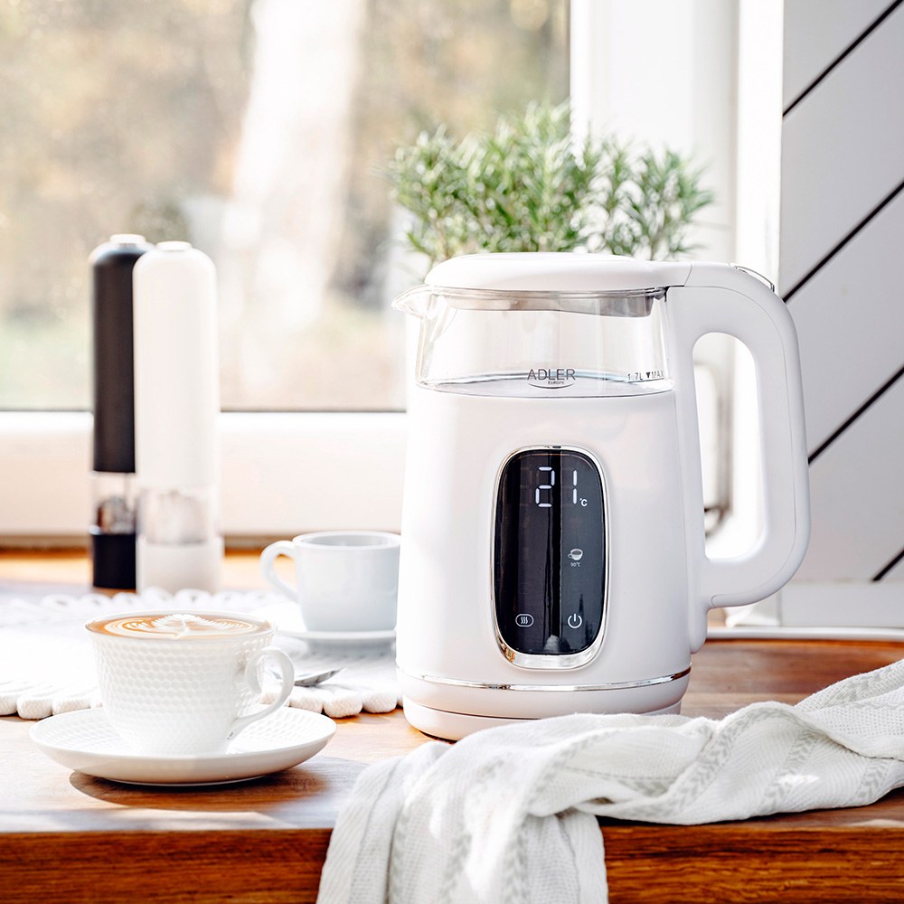 Hervidor de agua ad 1305, 2200 w, 1,7 l