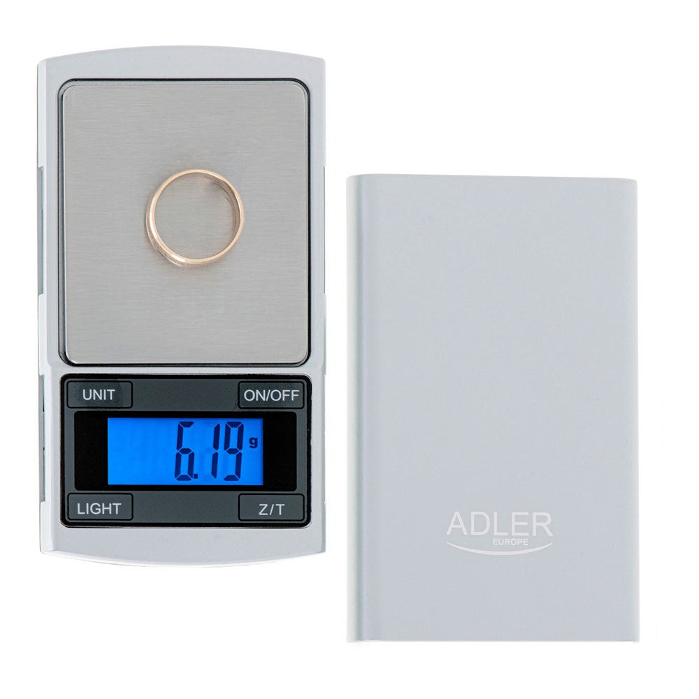 Báscula de precisión digital ad3168 inox, 0,01g / 100 g