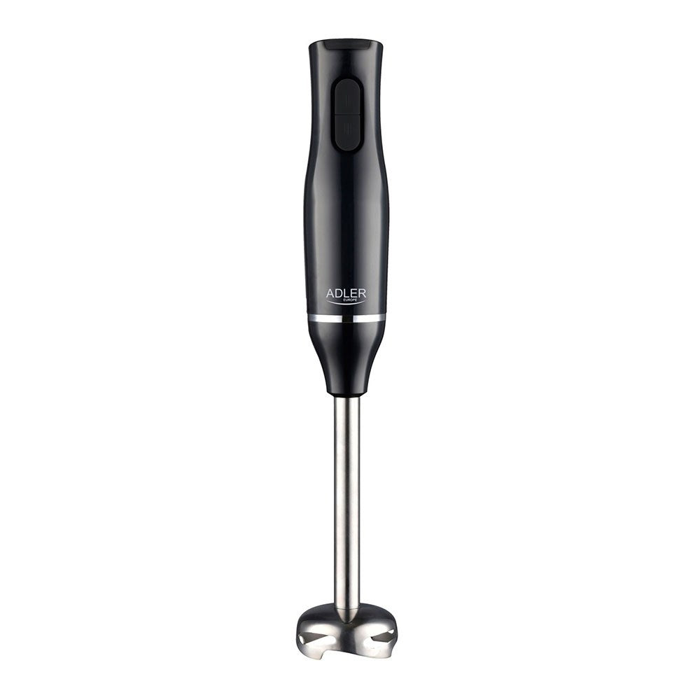 Batidora de mano con picadora y vaso, ad4620, negra, 800 w