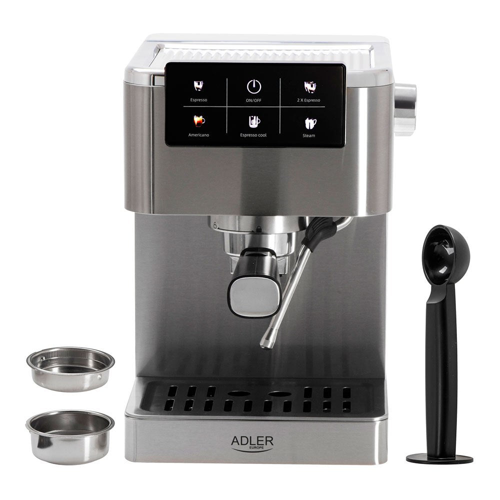 Cafetera espresso 5 en 1 ad4390, inox, 1350 w, 20 bar
