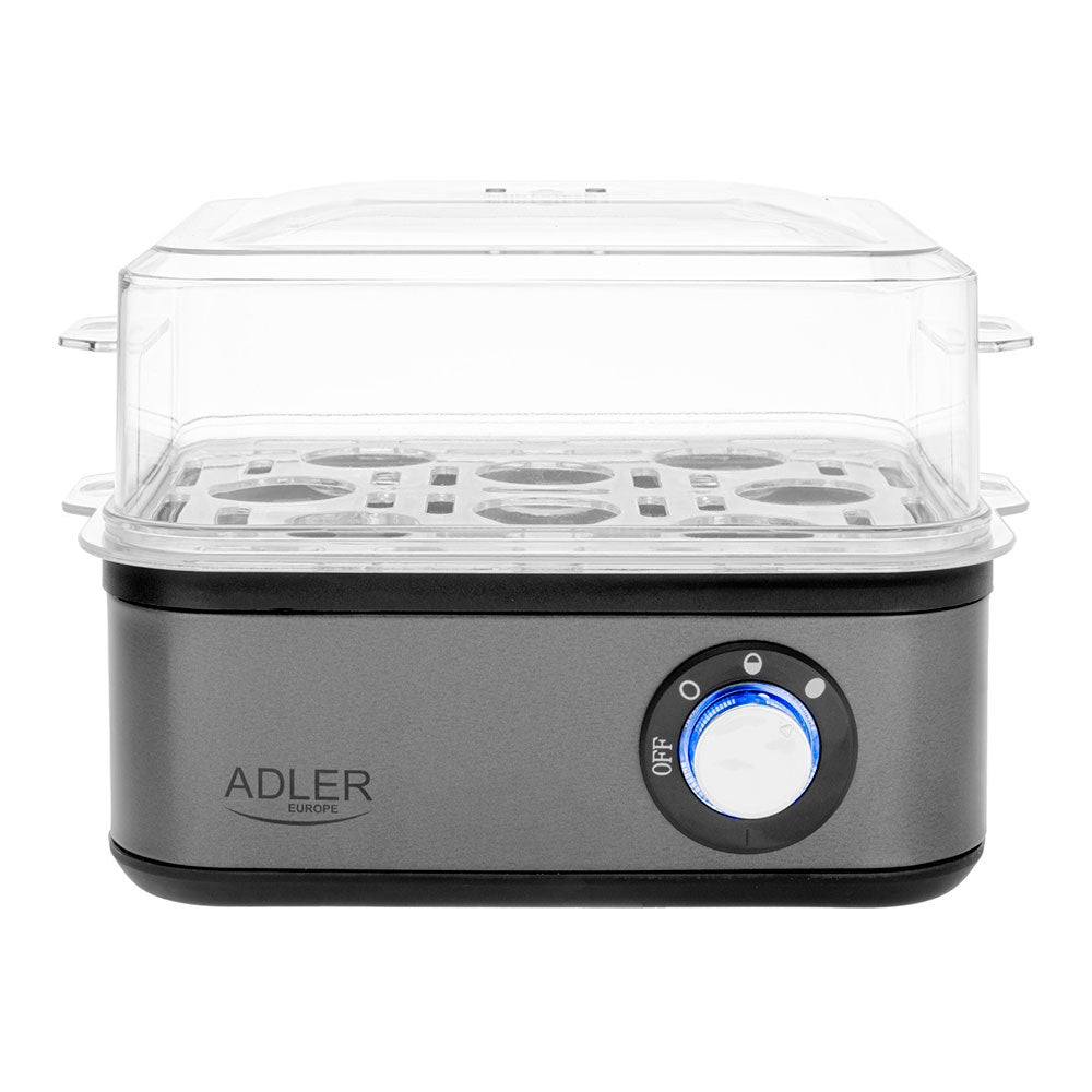 Cocedor de huevos ad4486, hasta 8 huevos, antracita, 800 w