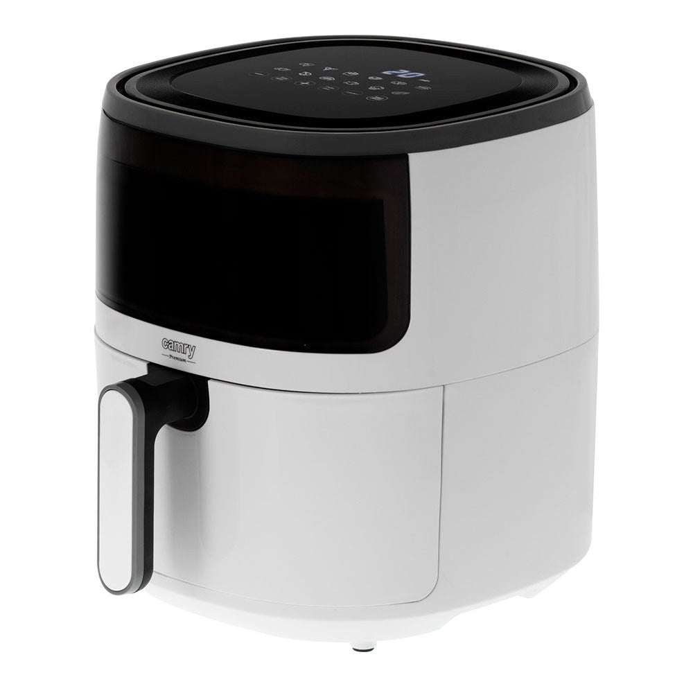 Freidora / horno de aire cr6313, blanca y negra, 5 l, 2000 w