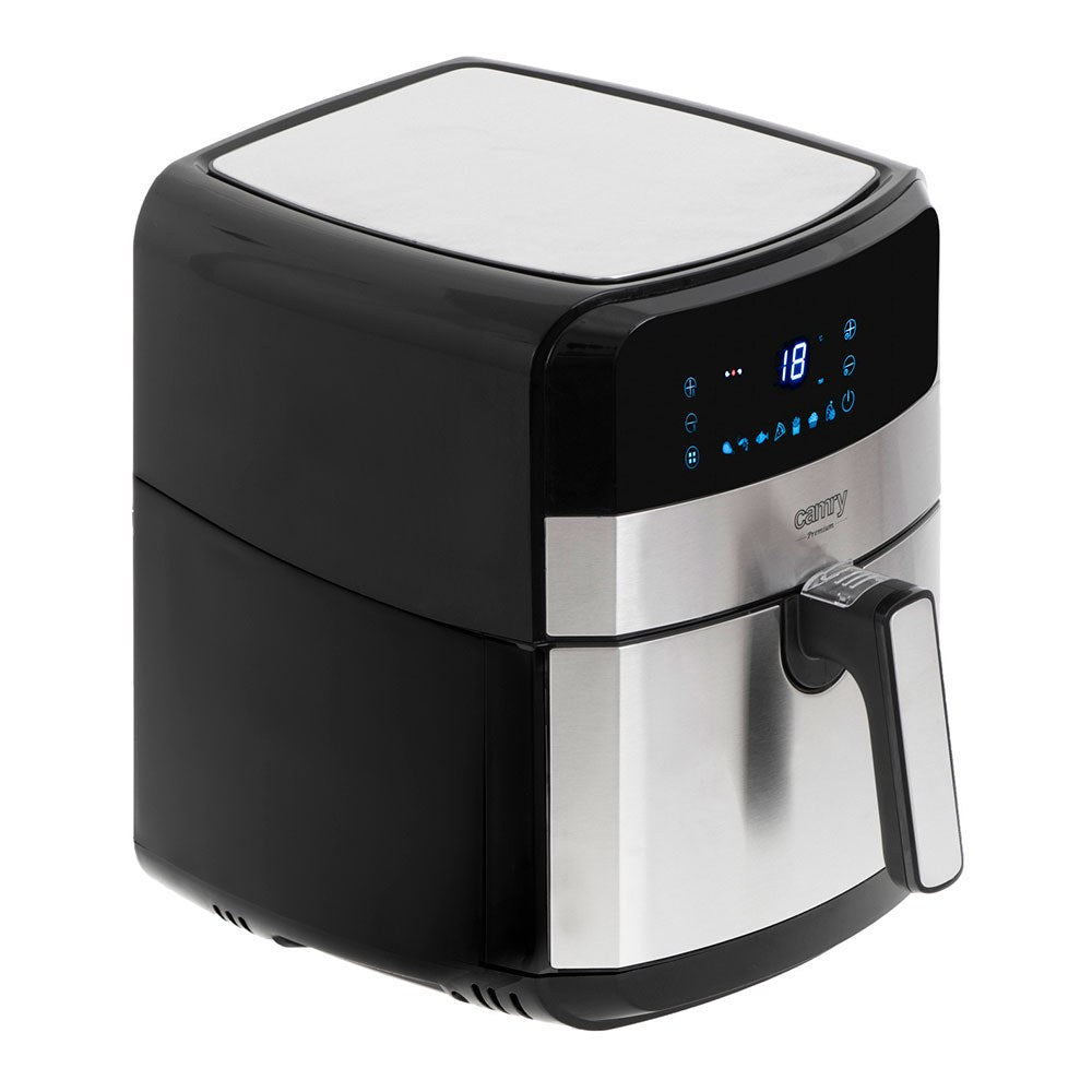Freidora de aire cr6311, inox / negra, 5 l, 2500 w
