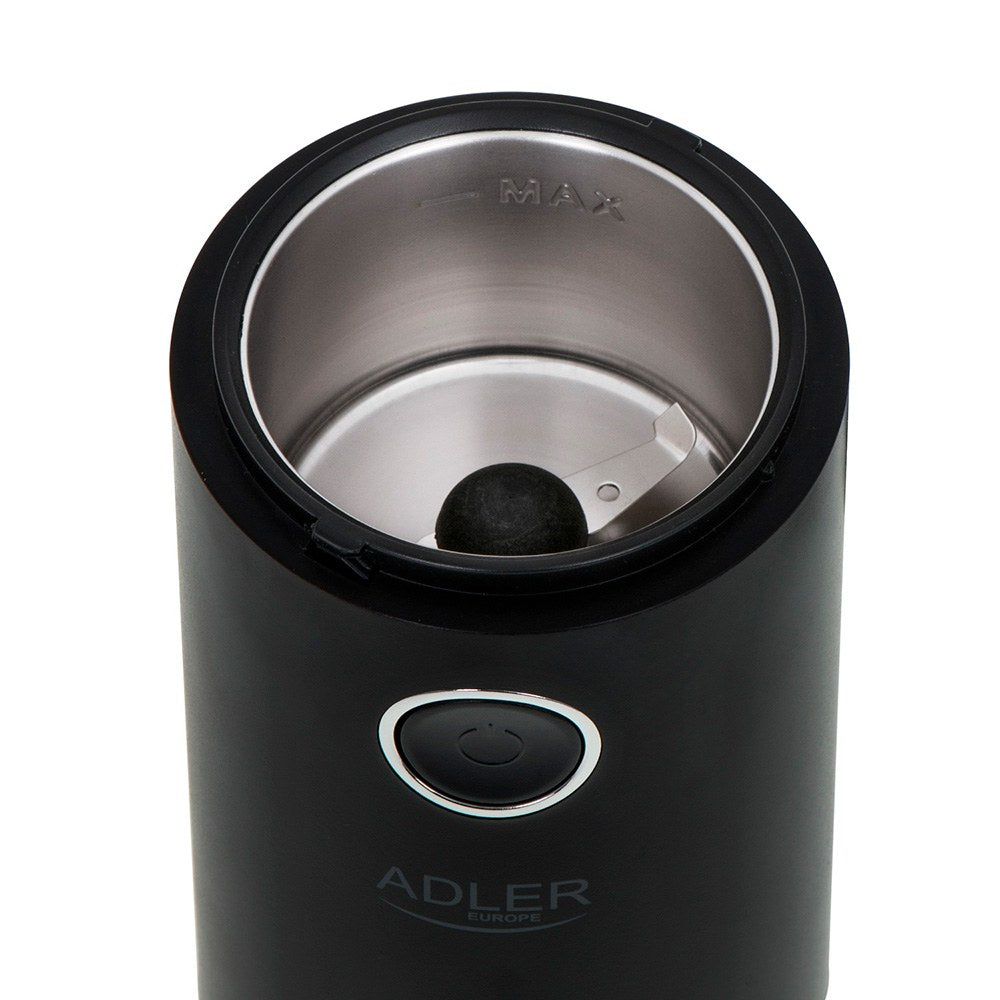 Molinillo de café ad446, negro y plateado, 150 w