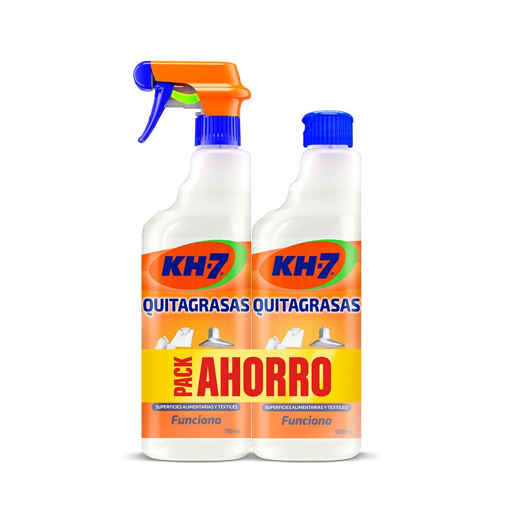 Kh-7 quitagrasas pack ahorro 715 ml + 500 ml