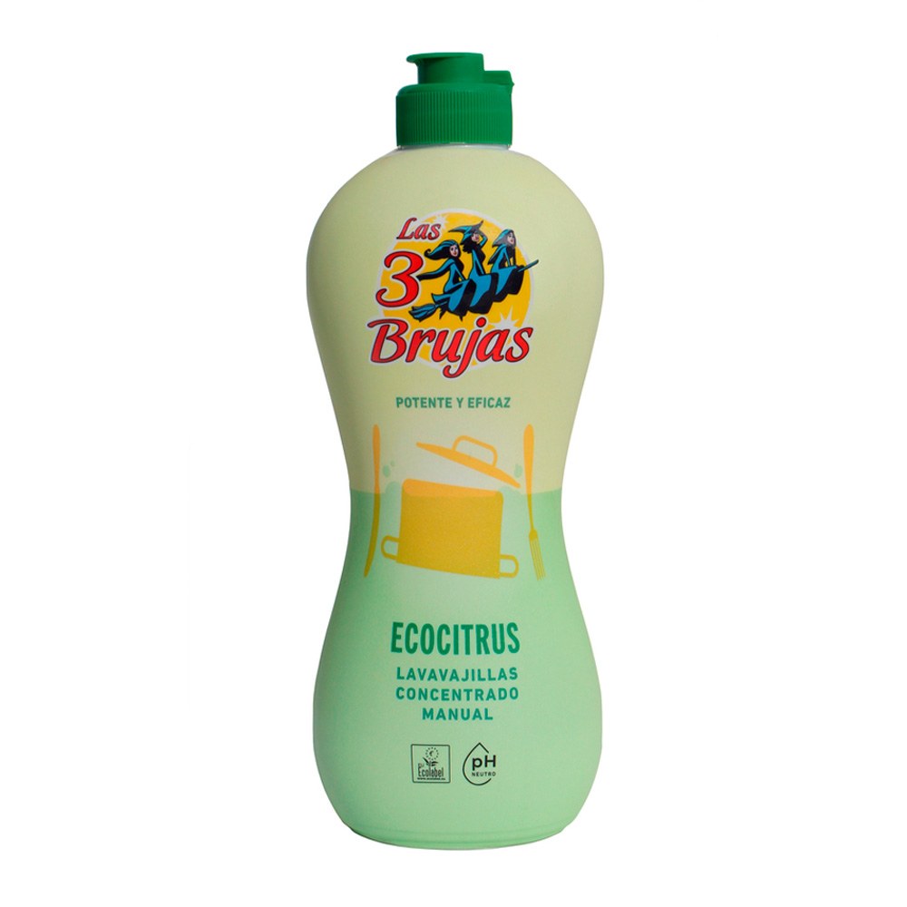 Lavavajillas ecológico ecocitrus, 500 ml