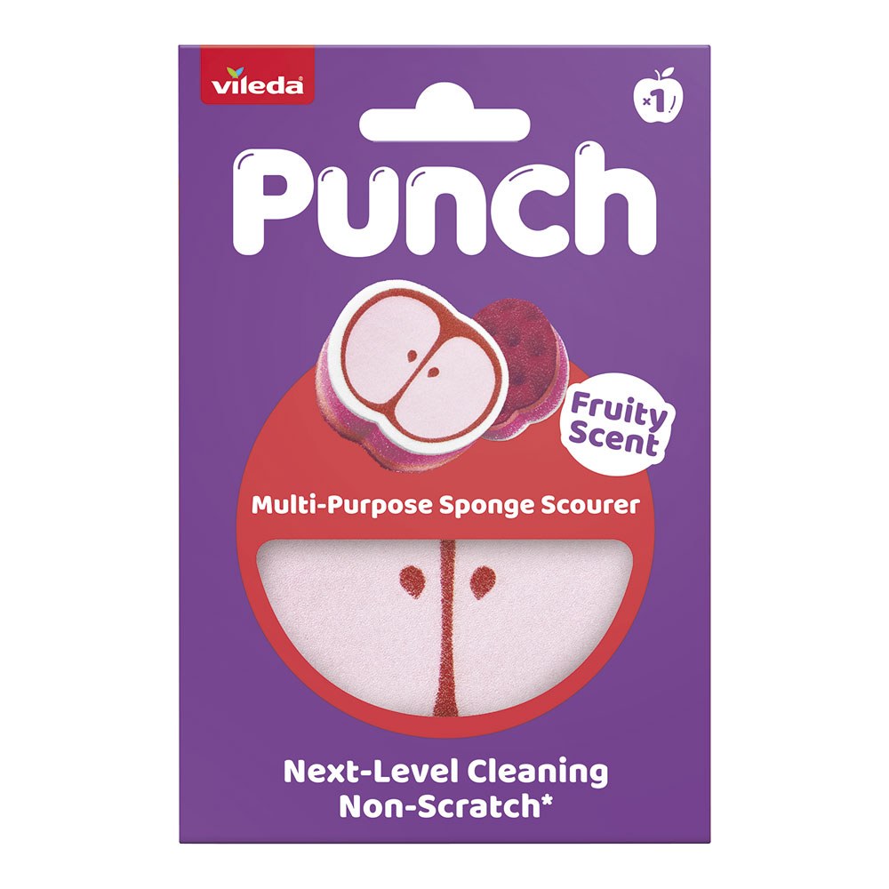 Estropajo perfumado punch manzana