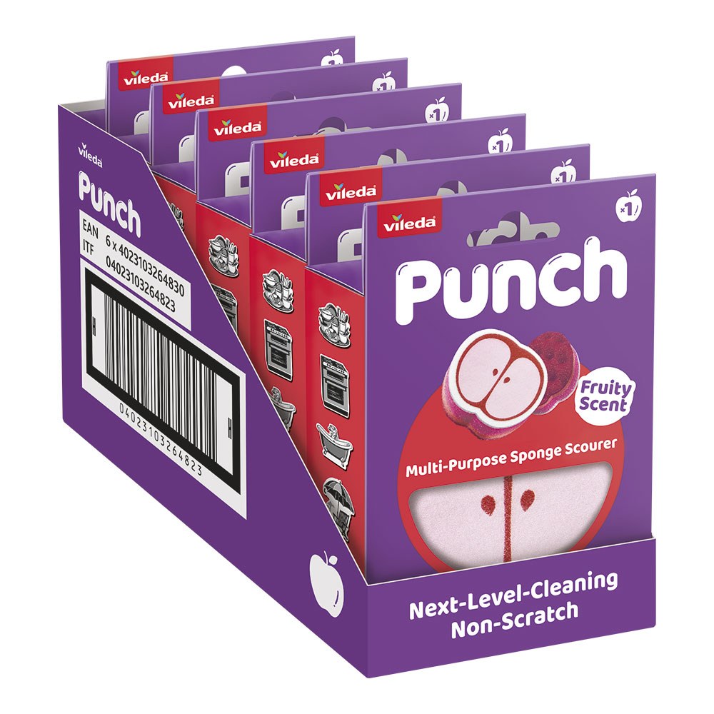 Estropajo perfumado punch manzana