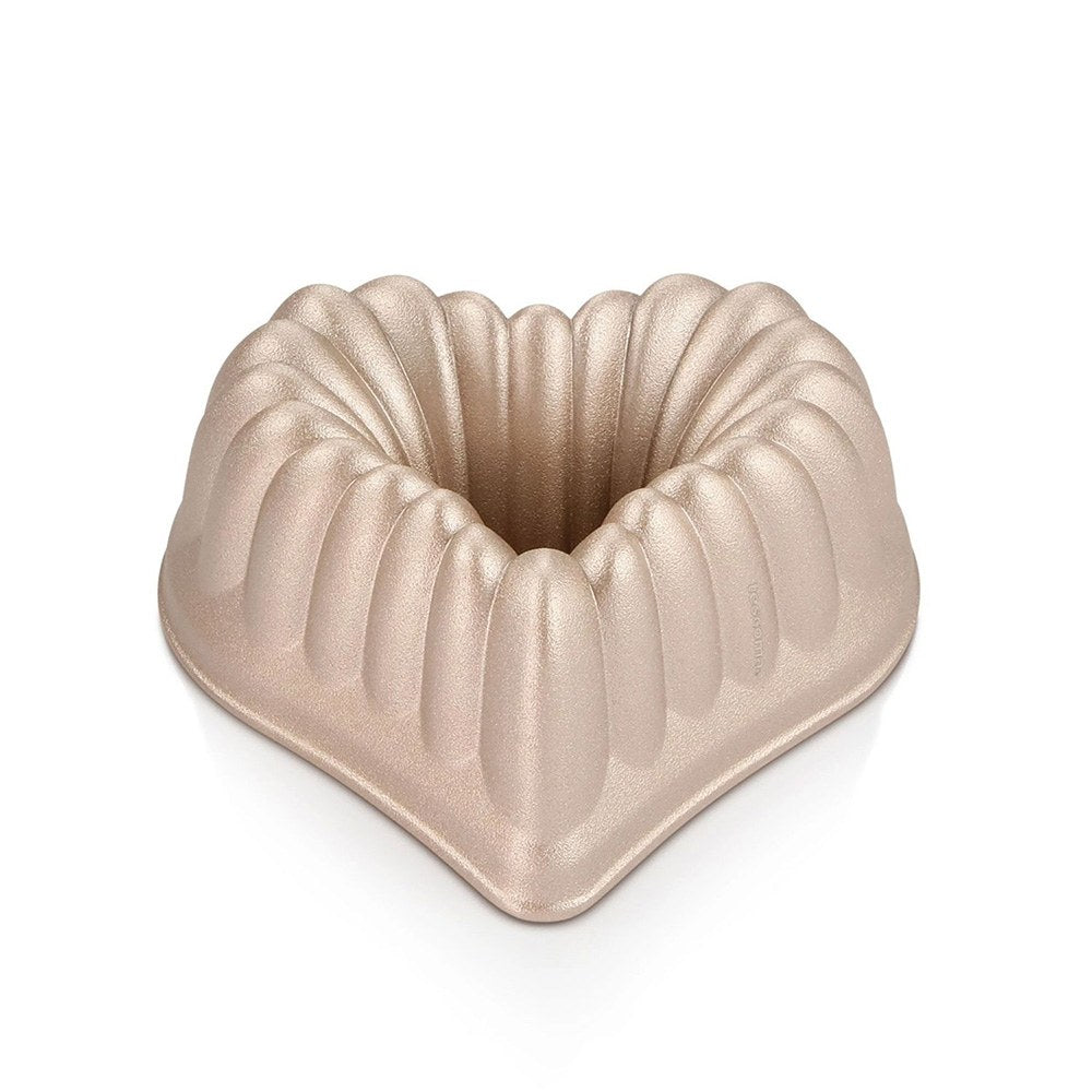 Molde bundt en forma de corazón, delícia, 16,4 x 16 x 6,1 cm