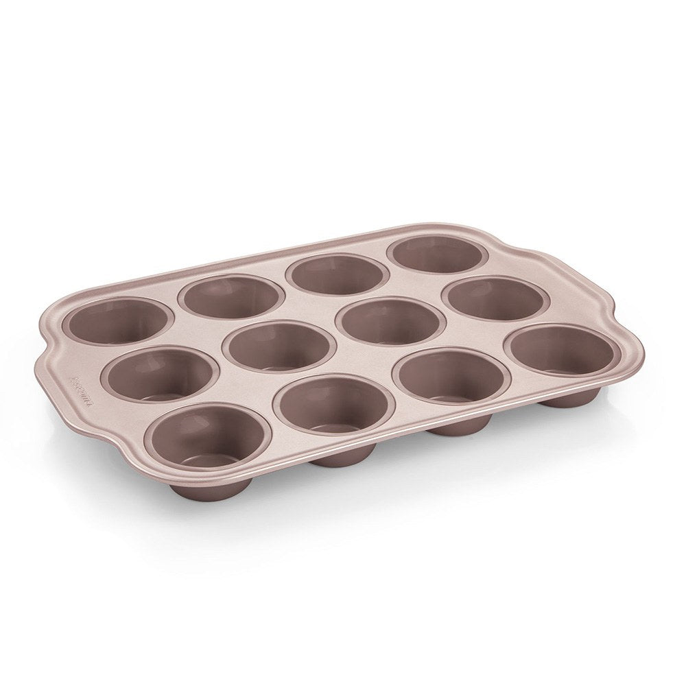 Molde de silicona para 12 muffins, delícia, 40 x 27,5 x 3,6 cm
