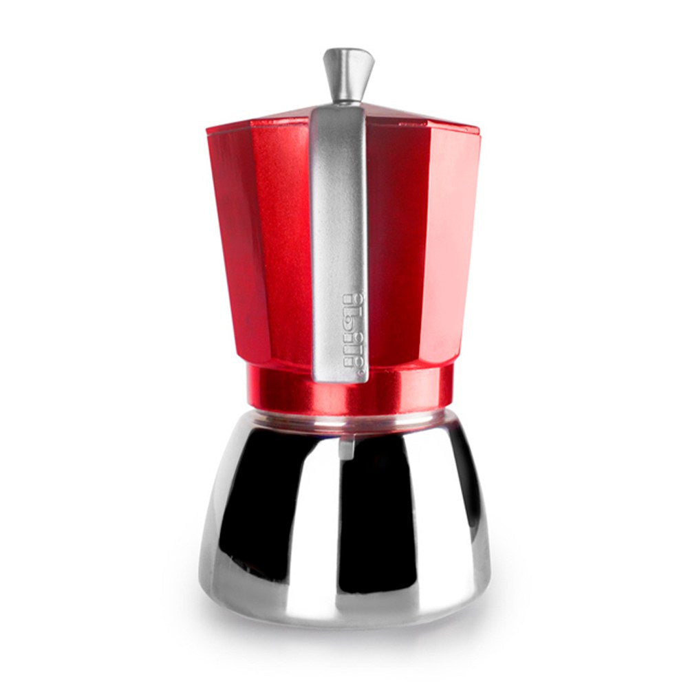 Cafetera express elba roja, 12 tazas