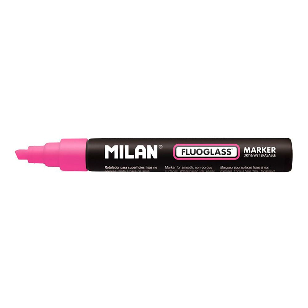 Rotulador borrables fluoglass 2 - 4 mm rosa en blister