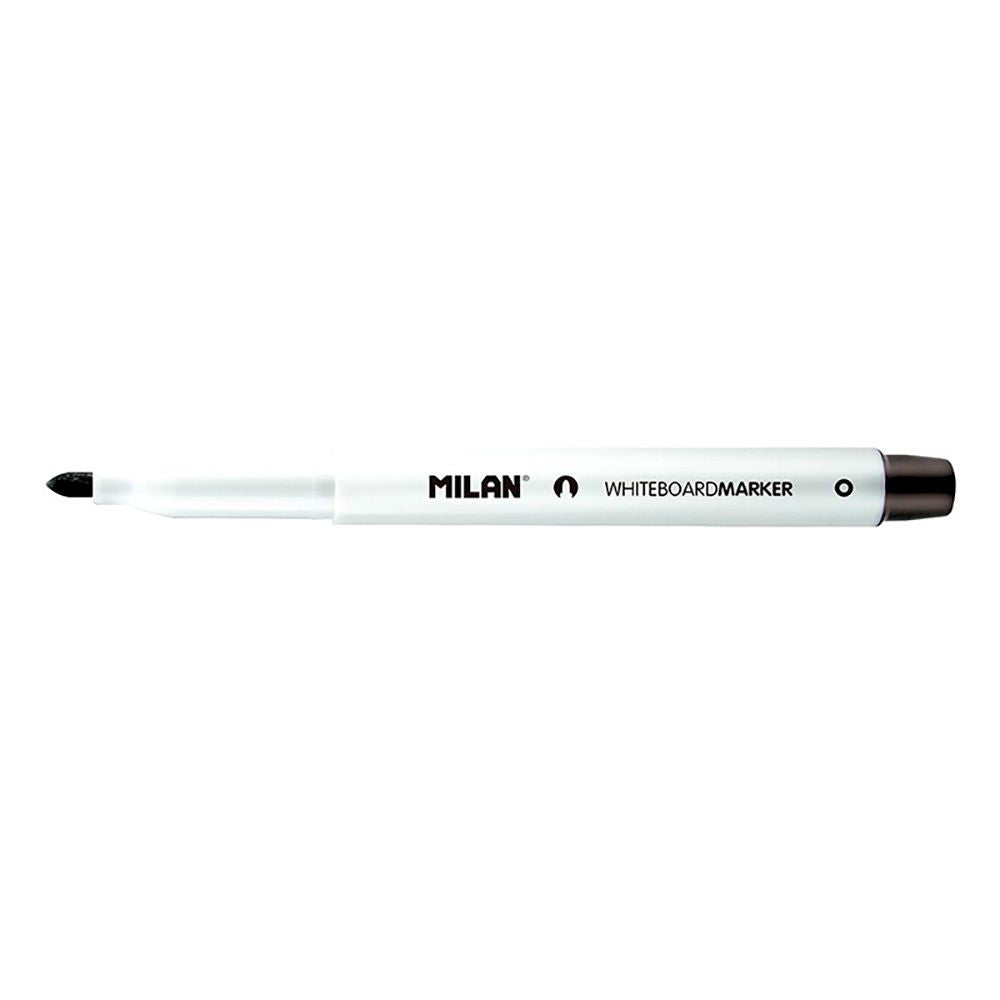 Rotuladores para pizarra blanca ø3,7 mm negro, caja 12 uds