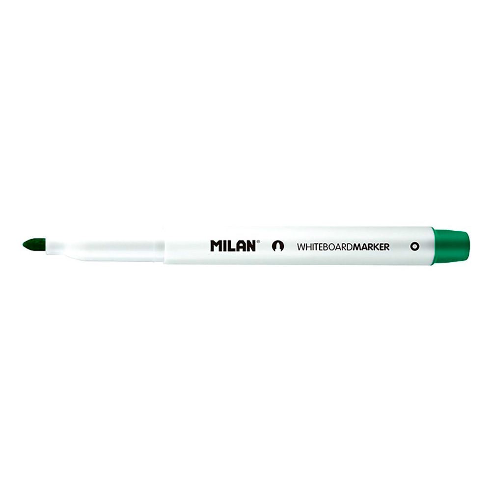 Rotuladores para pizarra blanca ø3,7 mm verde, caja 12 uds