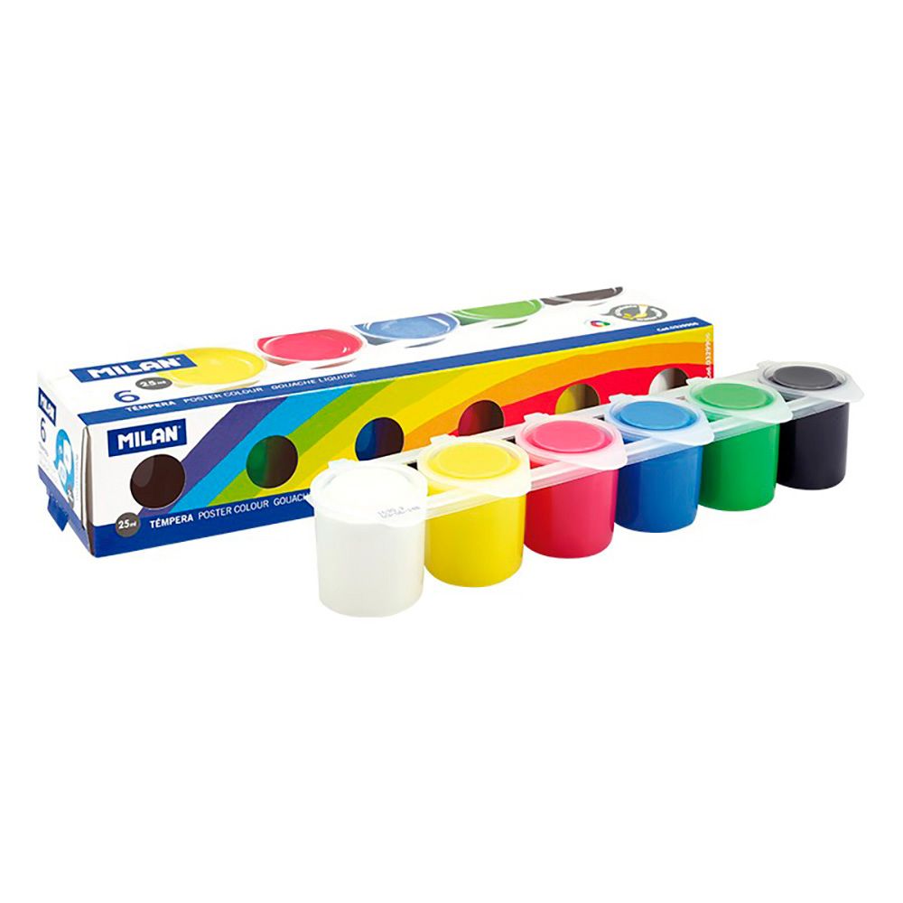 Estuche témperas de colores