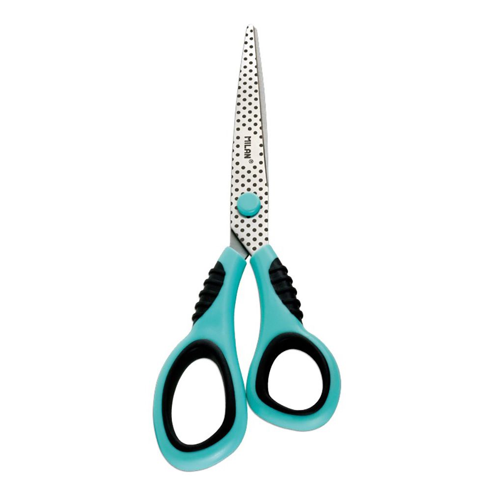 Tijeras de oficina azul 20,5 cm, blister