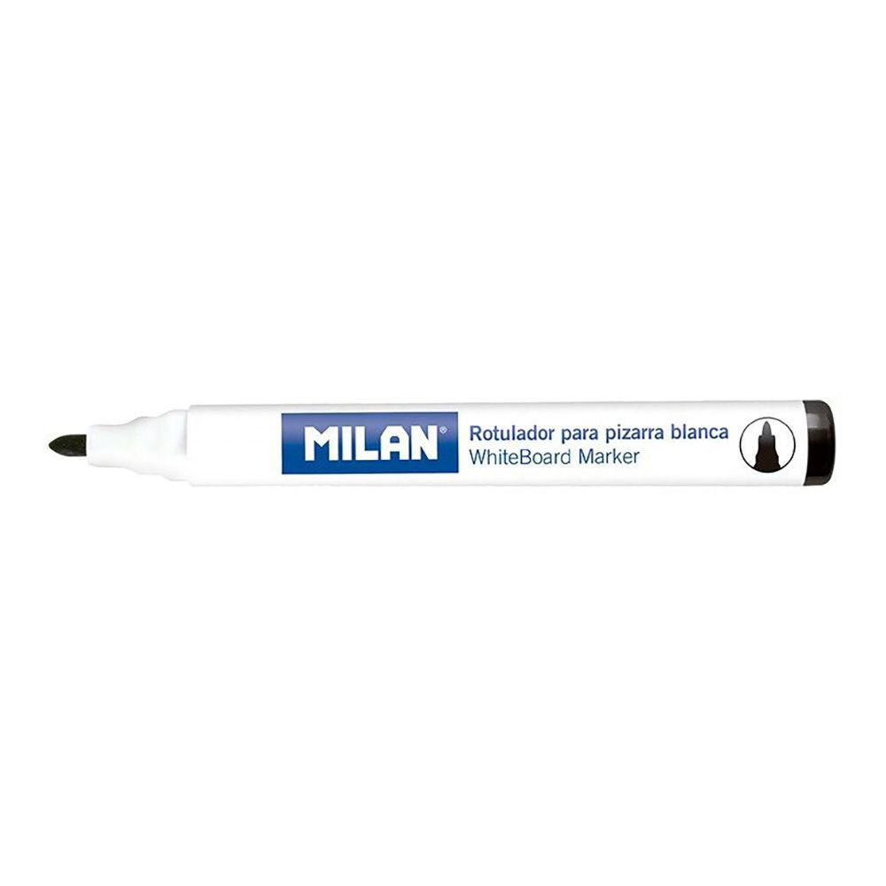 Rotuladores para pizarra blanca ø4,7mm negro, caja 12 uds
