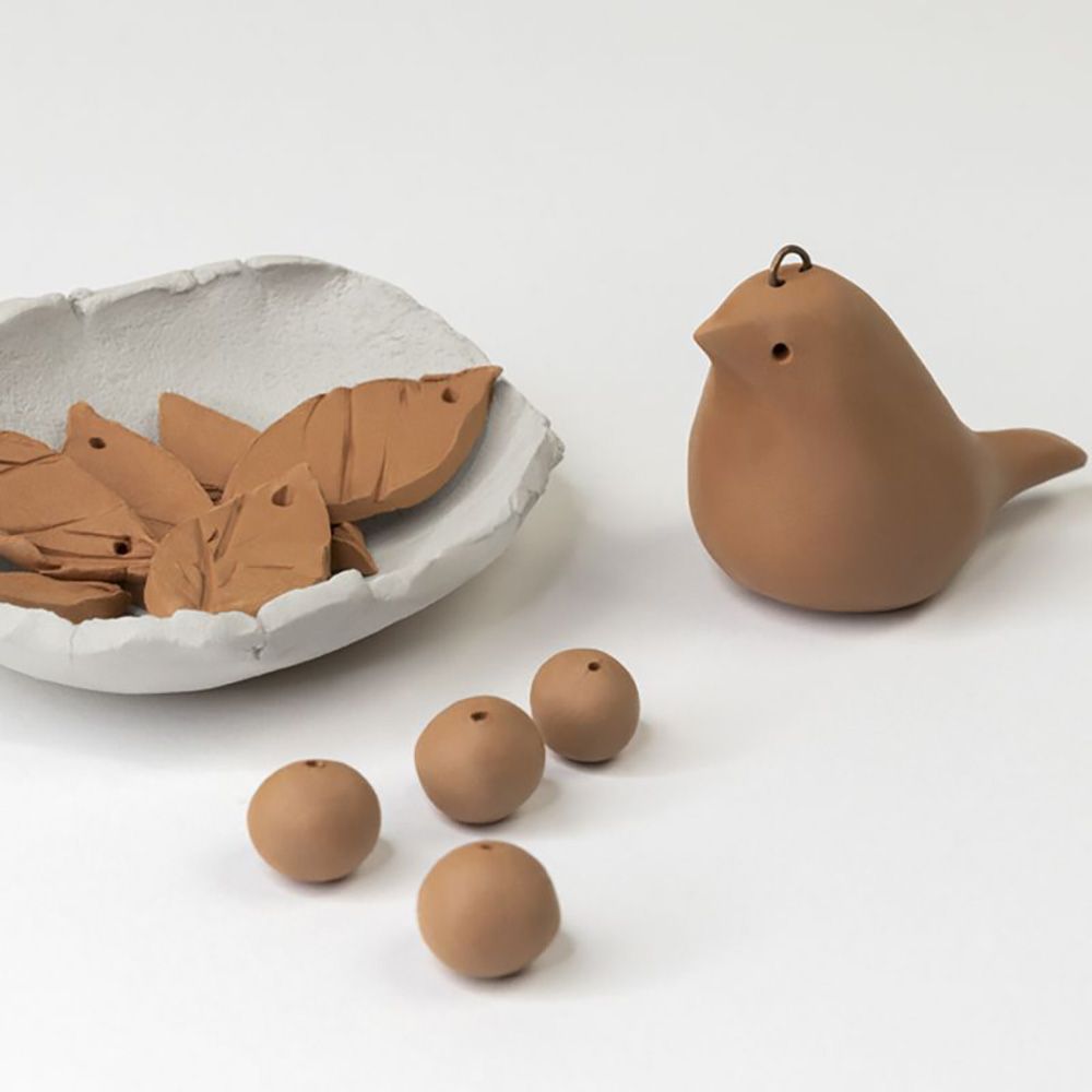 Arcilla natural secado al aire color terracota 400 g