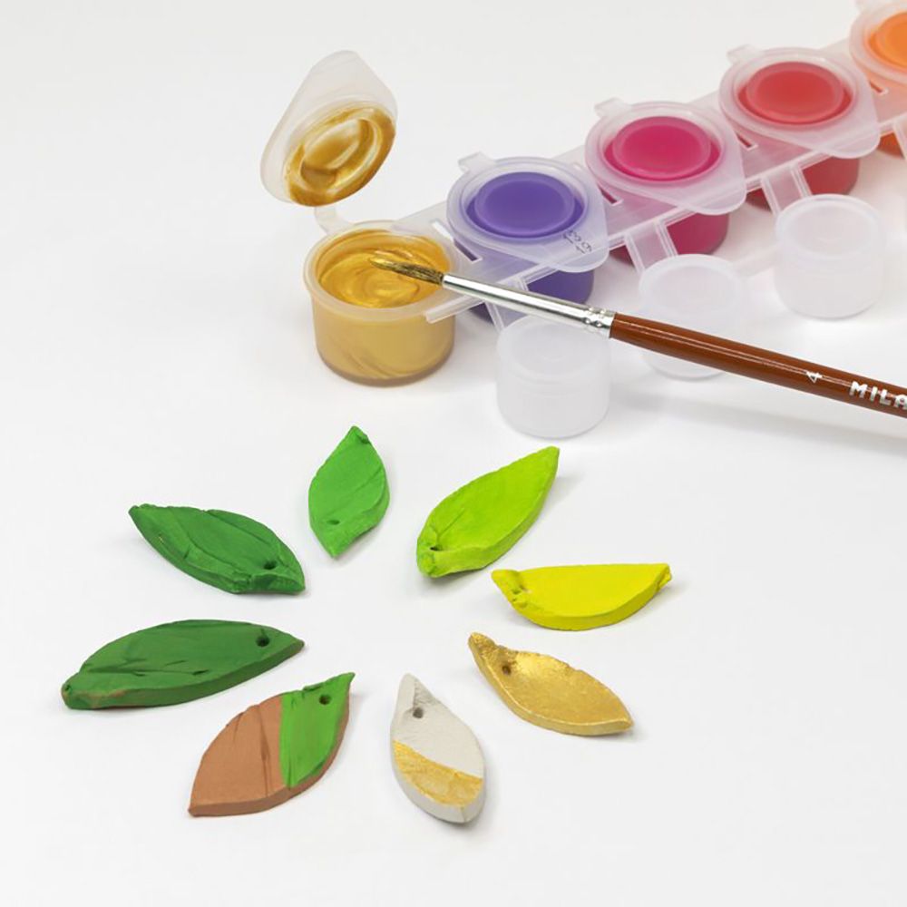 Arcilla natural secado al aire color blanco 400 g