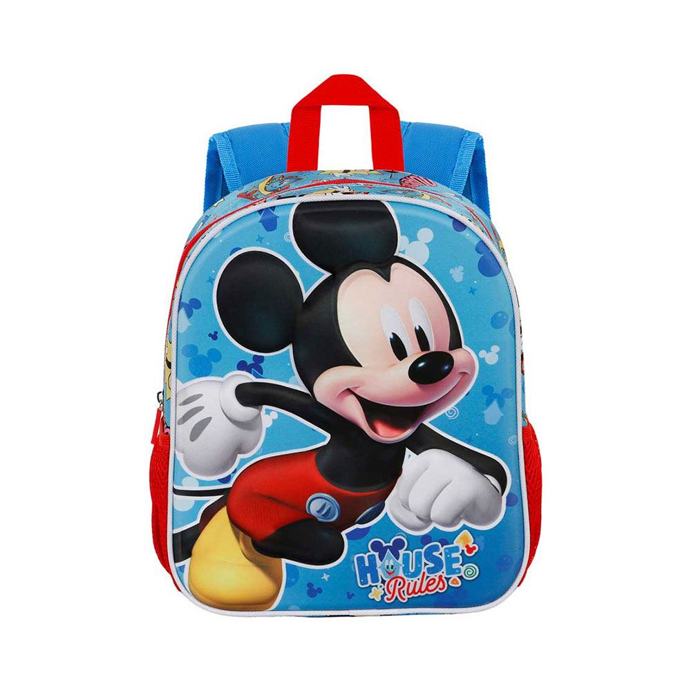 Mochila 3d pequeña mickey mouse house 8,5 l
