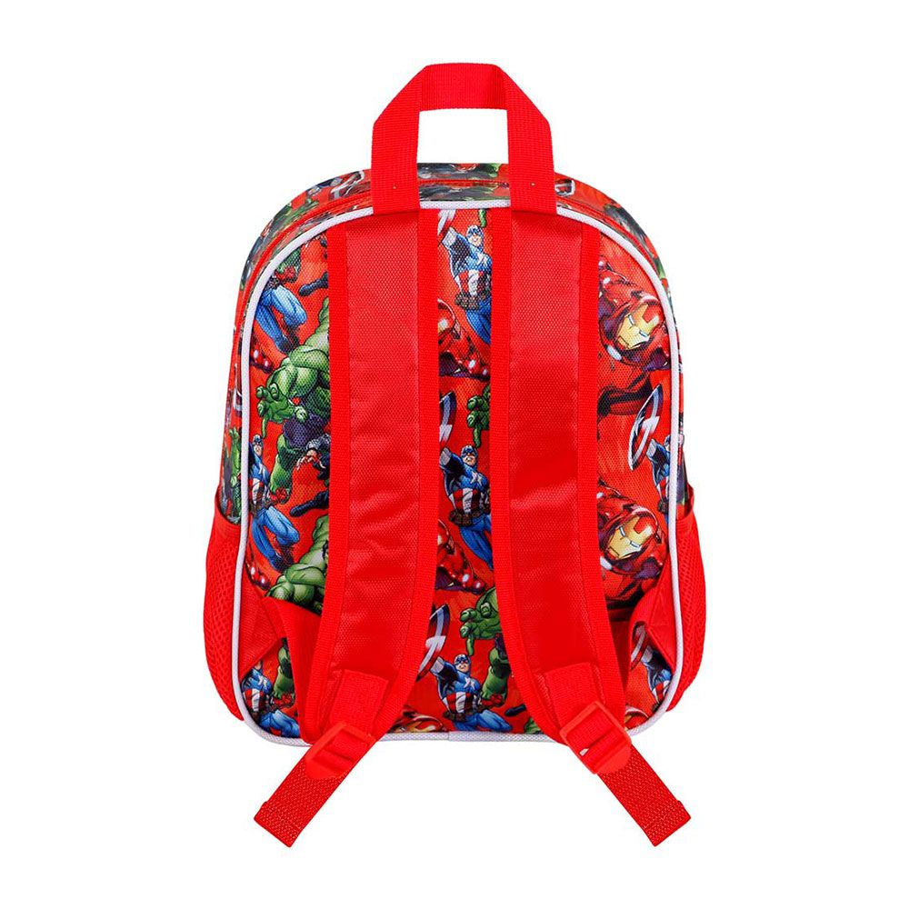Mochila 3d pequeña los vengadores massive 8,5 l