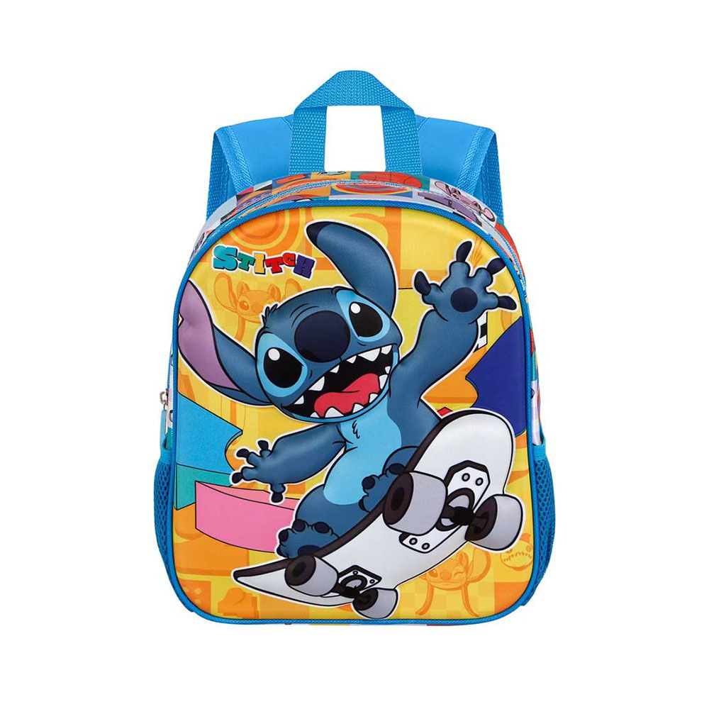 Mochila 3d pequeña lilo y stitch skater 8,5 l