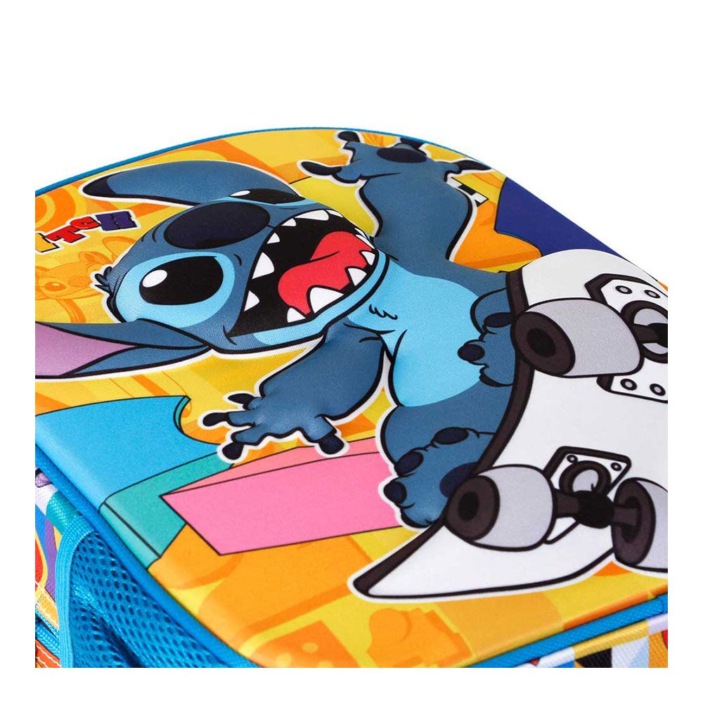Mochila 3d pequeña lilo y stitch skater 8,5 l