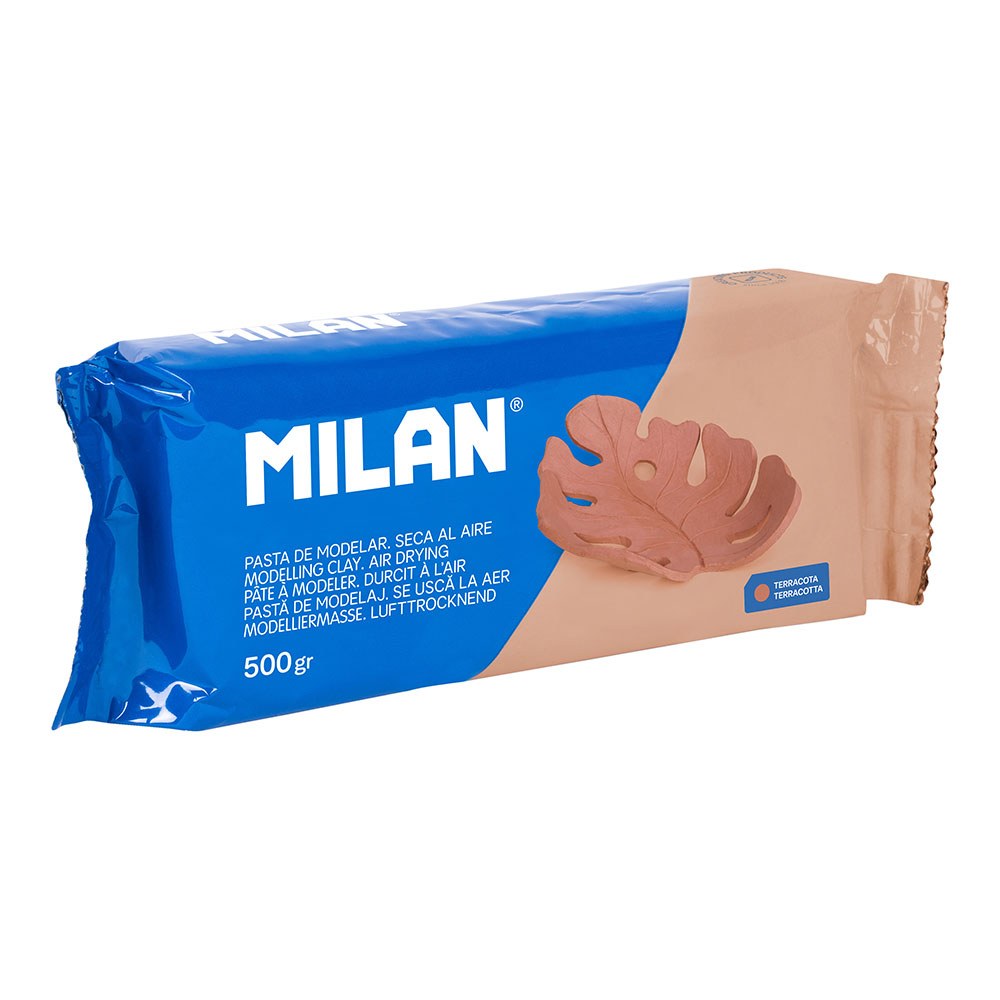 Pasta para modelar seca al aire 500 g, terracota