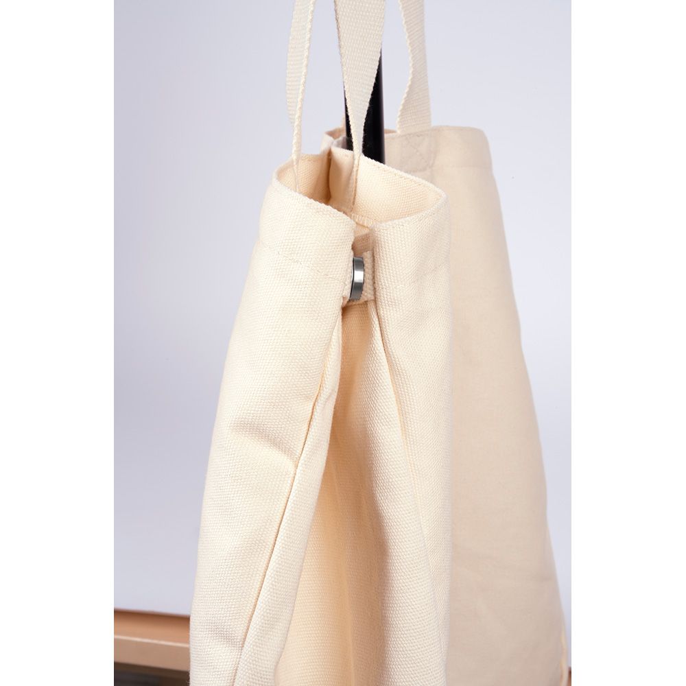Bolso tote bag "milan® gigante 403 since 1918" beige