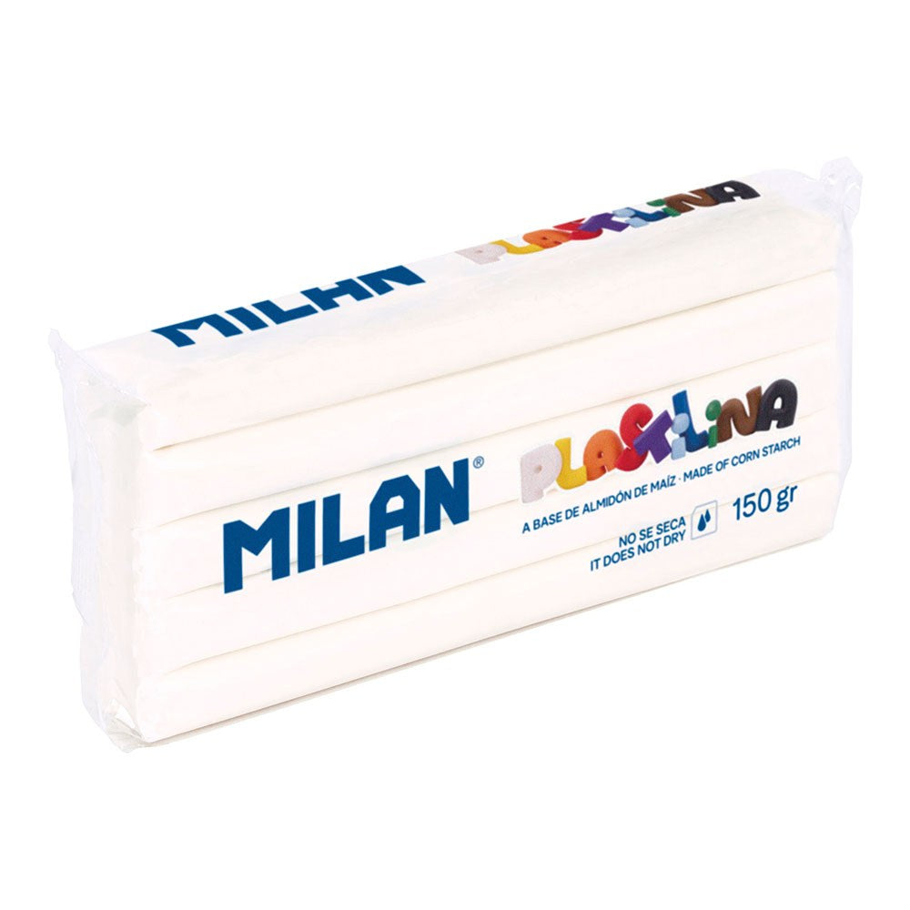 Plastilina 150 g, color blanco