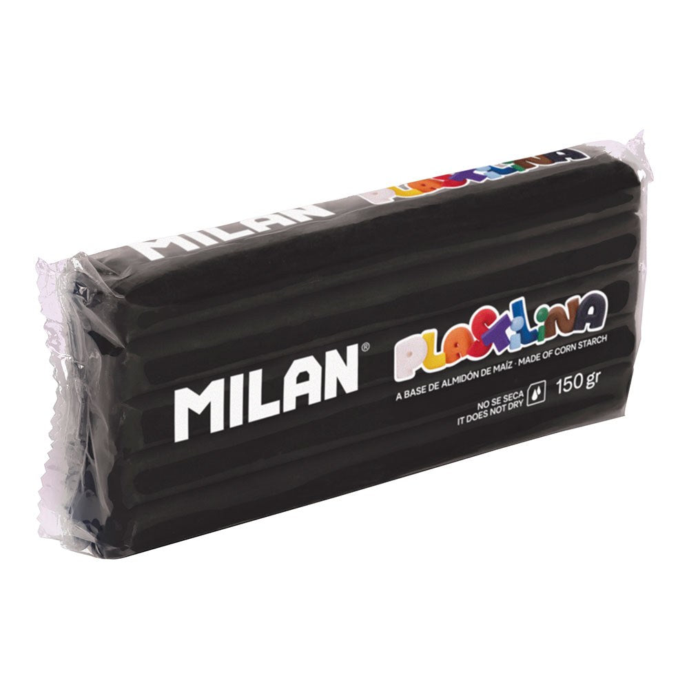 Plastilina sin gluten 150 g, color negro