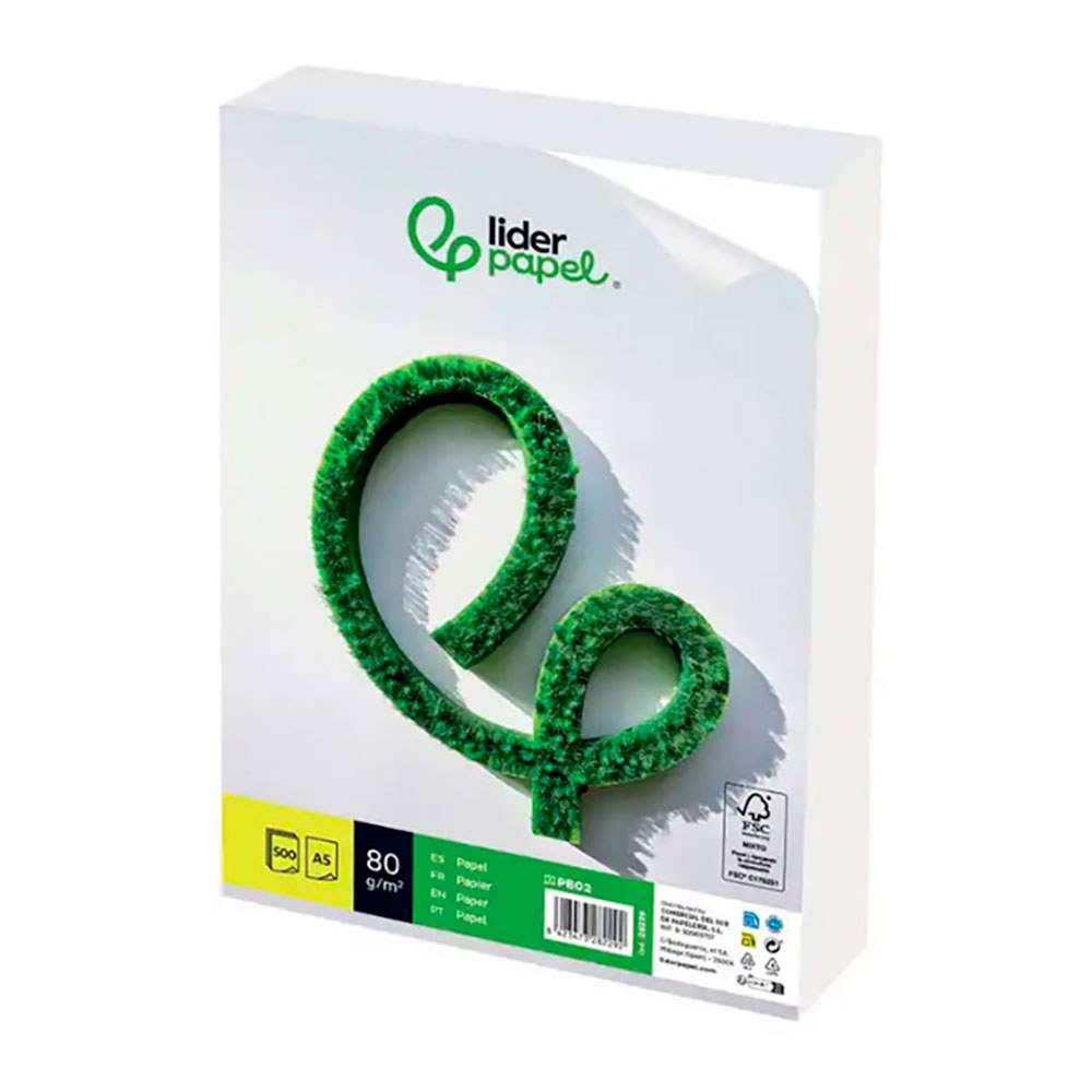 Papel din a5 multifunción blanco 80 g/m² 500 hojas