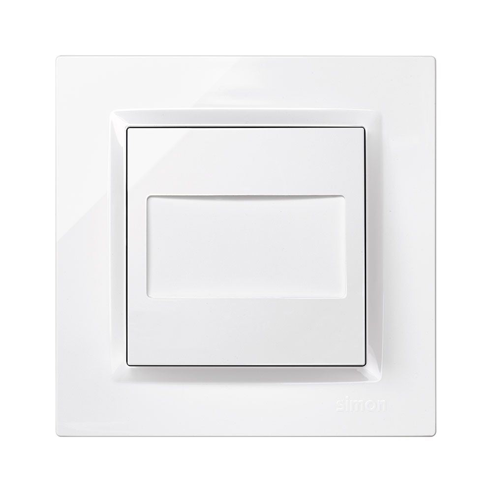 Tapa ciega blanco