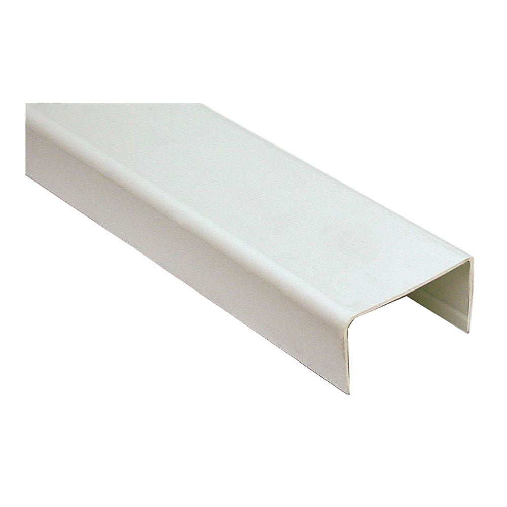 Tapa para canal clima de 40 x 70 mm. para soporte 66006 (precio por mts)