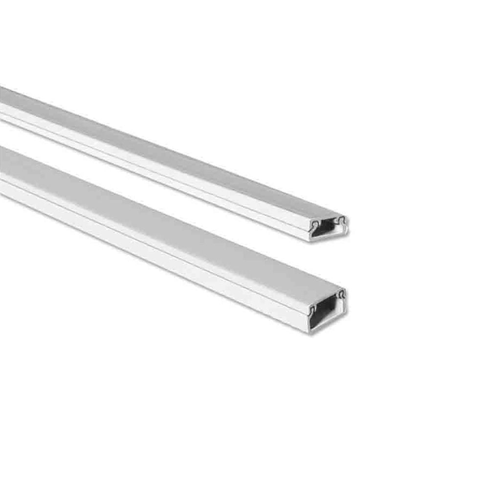 Mini canal adhesiva blanca 2 m 10 x 15 mm (precio por metro)