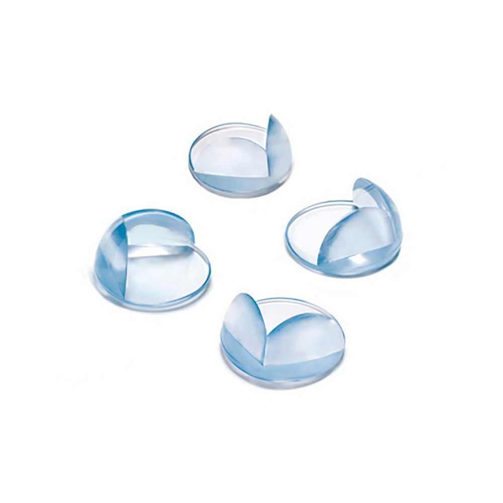 Protector cantos, modelo 5000, de pvc flexible con acabado transparente, 24 x 43 x 43 mm, 4 uds, blister