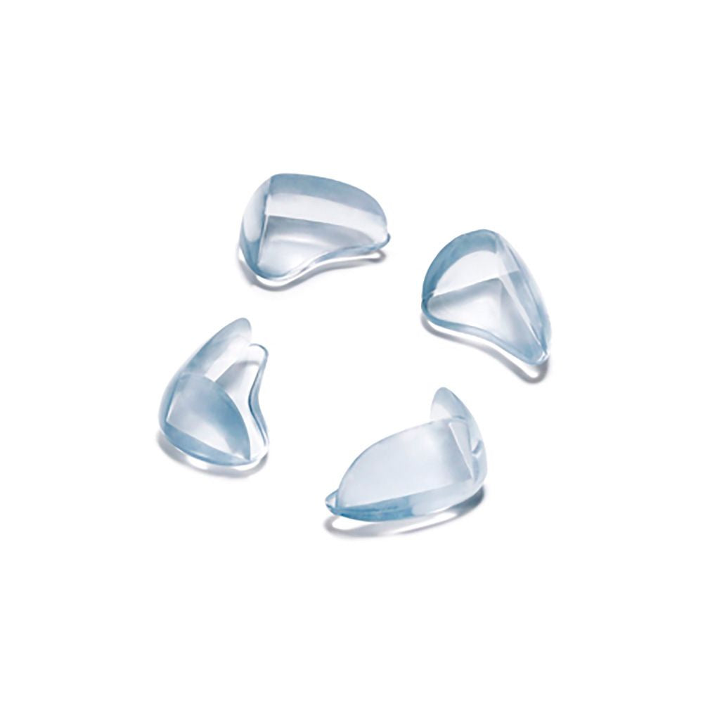 Protector cantos, modelo 5001, de pvc flexible con acabado transparente, 20 x 34 x 25 mm, 8 uds, blister