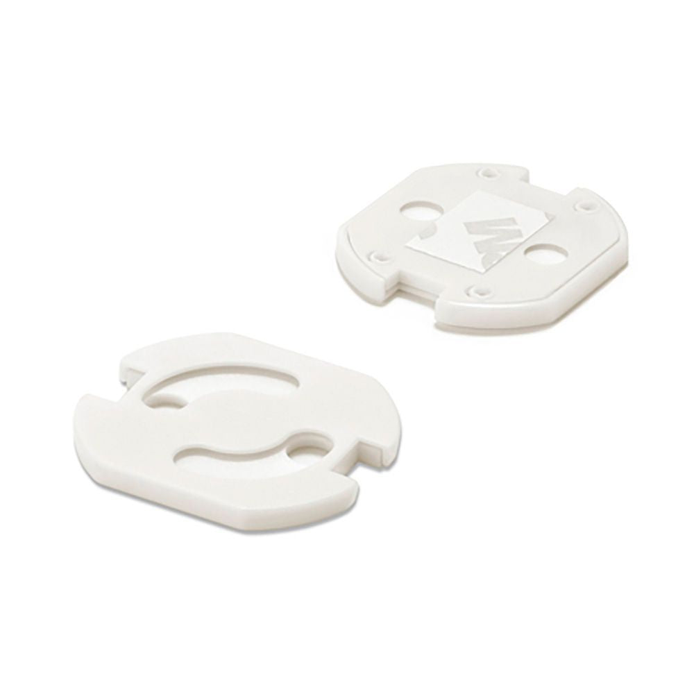 Protector para enchufe, giratorio adhesivo, modelo 5400, blanco, 6 uds, blister
