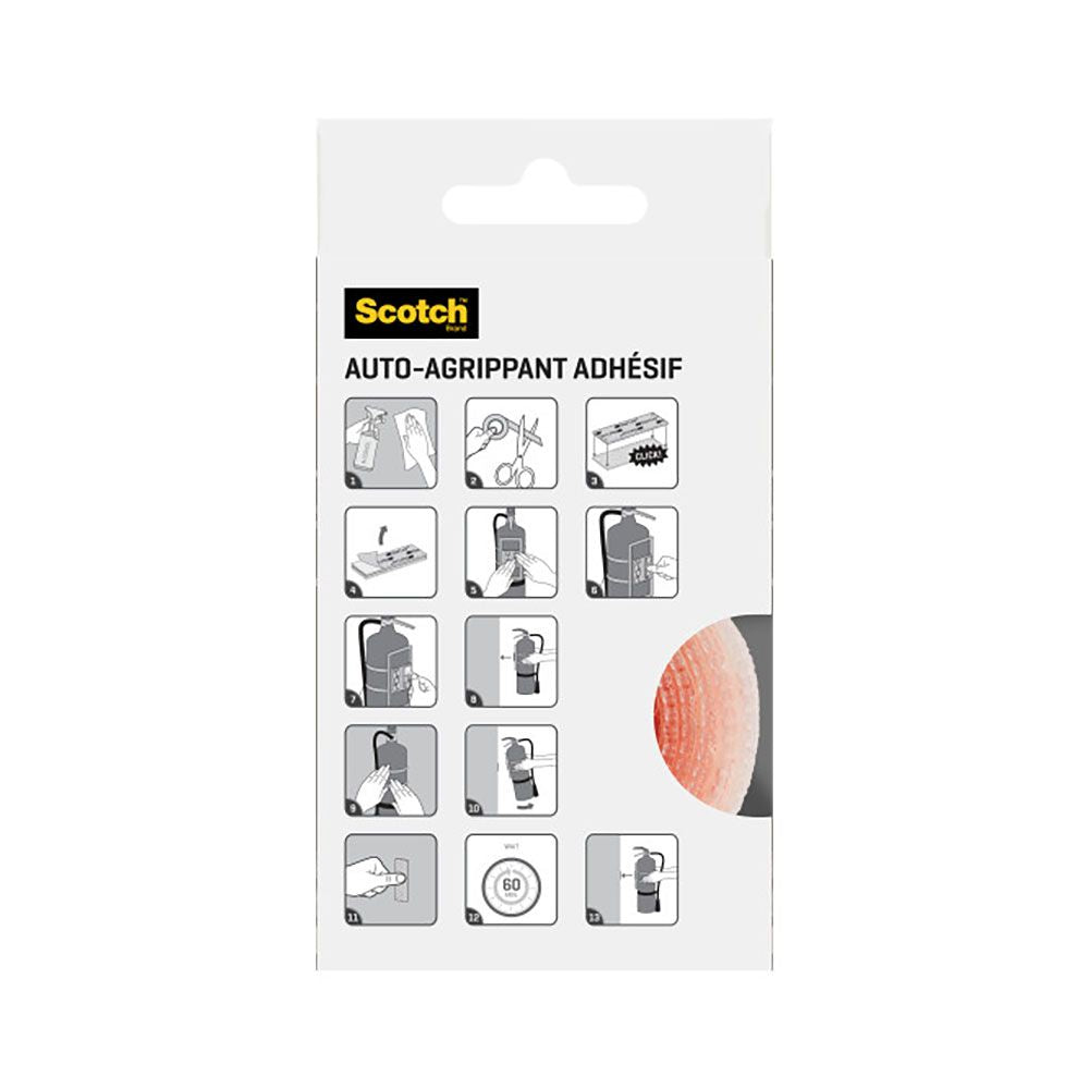 Cinta de autofijación extreme rollo transparente, máx 5 kg, 25mmx1m, 2 uds