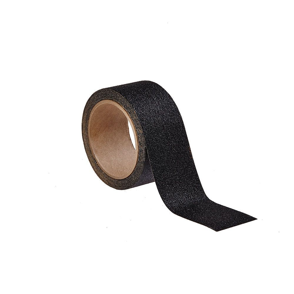 Cinta antideslizante para exterior negra 50 mm x 4,5 m