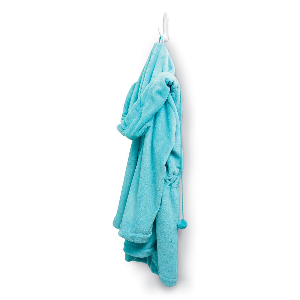 Command gancho de diseño para baño, grande, 1 ud + 2 tiras, carga máx 2,2 kg